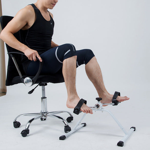 Portable Pedal Exerciser Mini Foldable Leg Fitness Machine