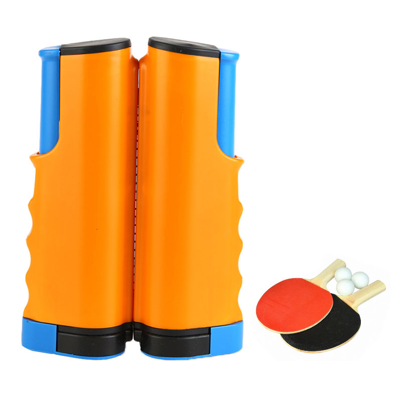 Portable Table Tennis Set Retractable Net Training