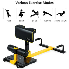 8-in-1 Multifunctional Home Gym Squat Trainer Equipment