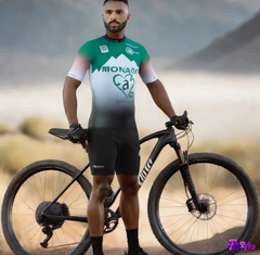 Men's Purple Cycling Suit Short Sleeve Mountain Bike