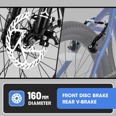 S20101 20-Inch Kids Mountain Bike 7-Speed