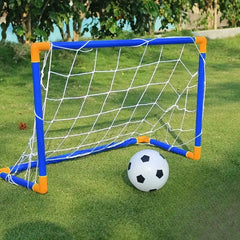 Mini Foldable Soccer Set Detachable Posts Kids Game