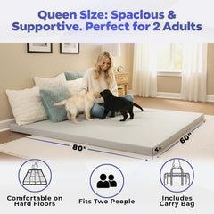 Matrix Air-Cell Memory Foam Camping Mattress Comfort