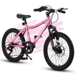 S20101 20-Inch Kids Mountain Bike 7-Speed