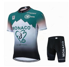 Men's Purple Cycling Suit Short Sleeve Mountain Bike