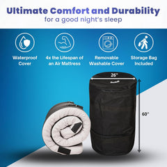 Matrix Air-Cell Memory Foam Camping Mattress Comfort