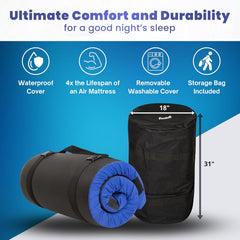 Matrix Air-Cell Memory Foam Camping Mattress Comfort