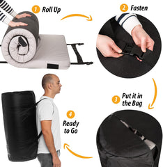 Matrix Air-Cell Memory Foam Camping Mattress Comfort