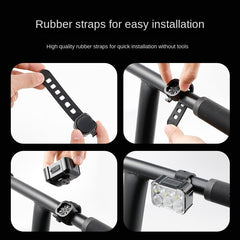 Bicycle LED Lights Front Rear Night Riding Safety