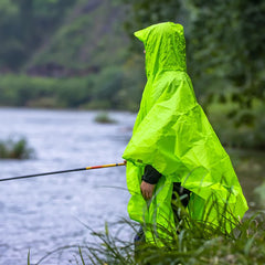 3-in-1 Waterproof Rain Poncho Outdoor Travel Gear