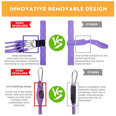 Multifunction Fitness Pedal Exerciser Resistance Rope Trainer