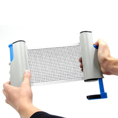 Portable Table Tennis Set Retractable Net Training