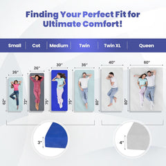 Matrix Air-Cell Memory Foam Camping Mattress Comfort