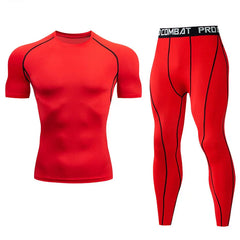 Men's Compression Fitness Gear Gym Training Apparel