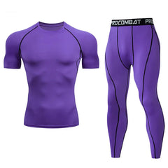 Men's Compression Fitness Gear Gym Training Apparel