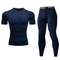 Men's Compression Fitness Gear Gym Training Apparel