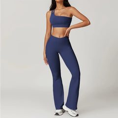 Women's Push-Up Tracksuit Workout Tights Activewear Set