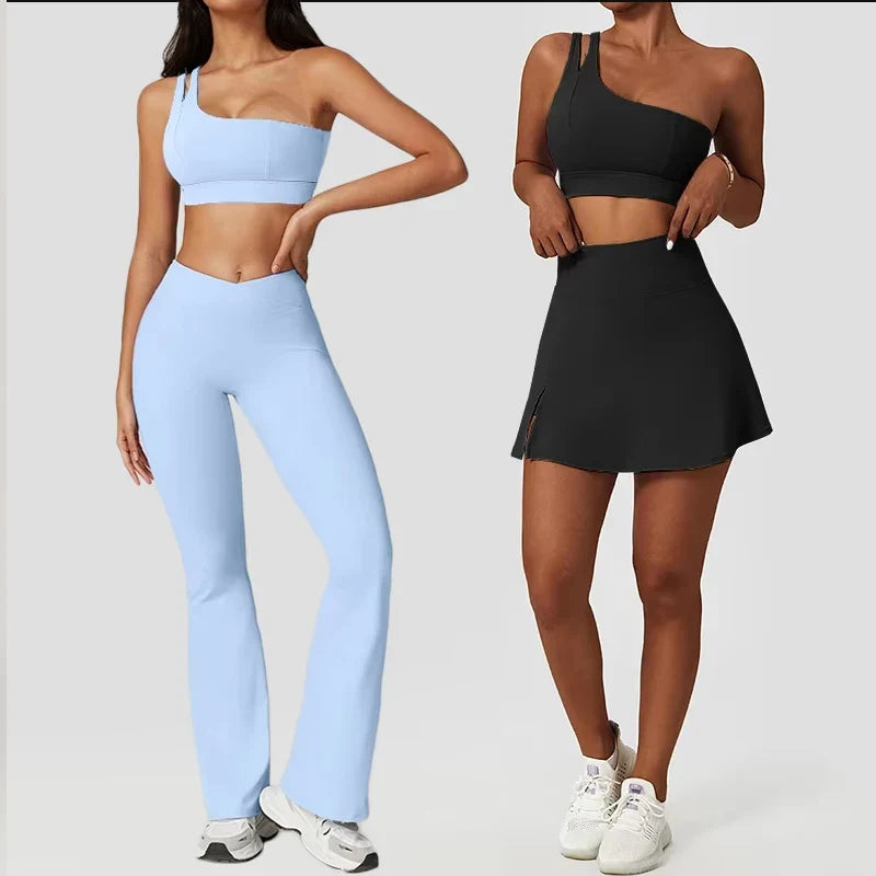 Women's Push-Up Tracksuit Workout Tights Activewear Set