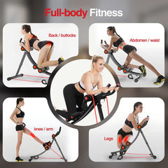 Foldable Ab Machine Core Workout Trainer