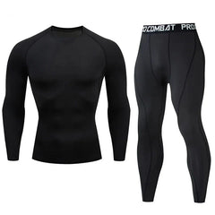 Men's Compression Fitness Gear Gym Training Apparel