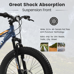 24-Inch Fat Tire Mountain Bike