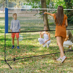Adjustable Badminton Net Stand Portable Carry Bag