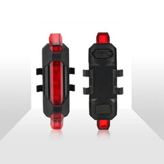 USB Rechargeable Bicycle LED Front Rear Safety Lights