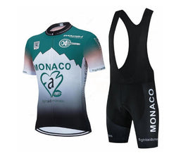 Men's Purple Cycling Suit Short Sleeve Mountain Bike