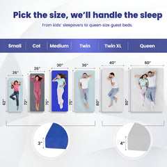 Matrix Air-Cell Memory Foam Camping Mattress Comfort