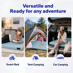Matrix Air-Cell Memory Foam Camping Mattress Comfort