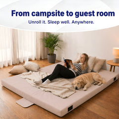 Matrix Air-Cell Memory Foam Camping Mattress Comfort