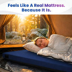 Matrix Air-Cell Memory Foam Camping Mattress Comfort