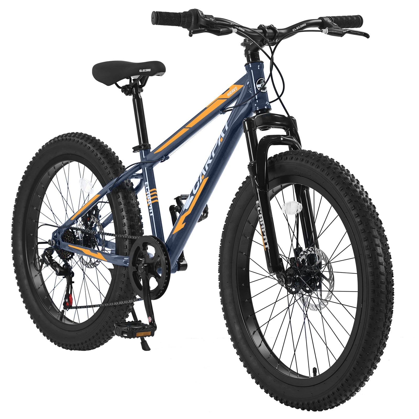 24-Inch Fat Tire Mountain Bike