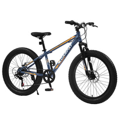 24-Inch Fat Tire Mountain Bike