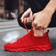 Lightweight Men's Running Shoes Breathable Anti-Skid Sneakers