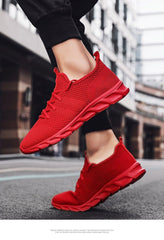 Lightweight Men's Running Shoes Breathable Anti-Skid Sneakers
