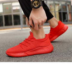 Lightweight Men's Running Shoes Breathable Anti-Skid Sneakers