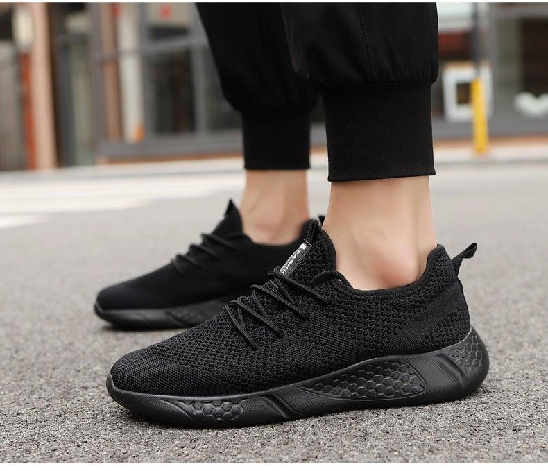 Lightweight Men's Running Shoes Breathable Anti-Skid Sneakers