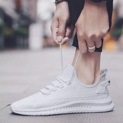 Men's Lightweight Breathable Running Shoes Slip-On Sneakers