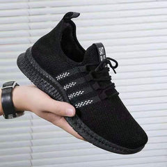 Men's Lightweight Breathable Running Shoes Slip-On Sneakers