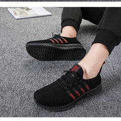 Men's Lightweight Breathable Running Shoes Slip-On Sneakers