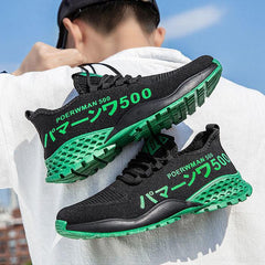 Men's Lightweight Breathable Running Shoes Slip-On Sneakers