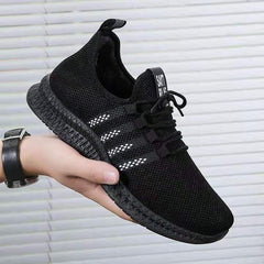 Men's Lightweight Breathable Running Shoes Slip-On Sneakers