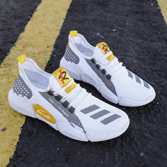 Men's Lightweight Breathable Running Shoes Slip-On Sneakers