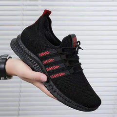 Men's Lightweight Breathable Running Shoes Slip-On Sneakers