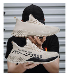 Men's Lightweight Breathable Running Shoes Slip-On Sneakers