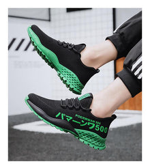 Men's Lightweight Breathable Running Shoes Slip-On Sneakers