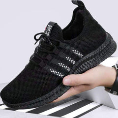 Men's Lightweight Breathable Running Shoes Slip-On Sneakers