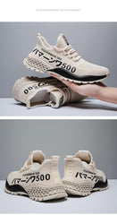 Men's Lightweight Breathable Running Shoes Slip-On Sneakers