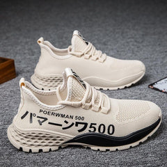 Men's Lightweight Breathable Running Shoes Slip-On Sneakers